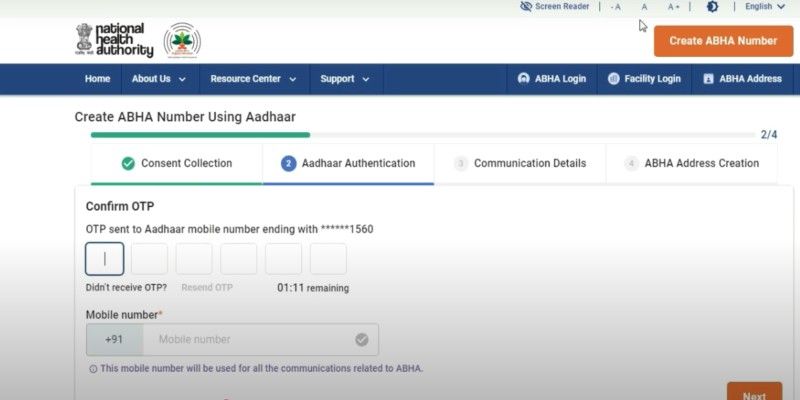 how to download abha card online 5